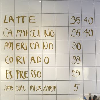 Kafferiet - Menu - Cafes Near Me - Copenhagen, 84 Kafferiet - Menu - Cafes Near Me - Copenhagen, 84