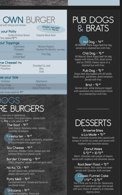 Menu photo 2 2 Dogs Pub Iowa City, IA Menu photo 2 2 Dogs Pub Iowa City, IA