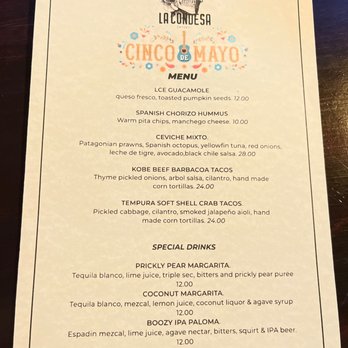 La Condesa Eatery - Cinco de Mayo Menu - Salad Near Me - Reno, Nevada La Condesa Eatery - Cinco de Mayo Menu - Salad Near Me - Reno, Nevada