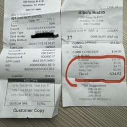 38% tip if you don't pay attention. 38% tip if you don't pay attention.