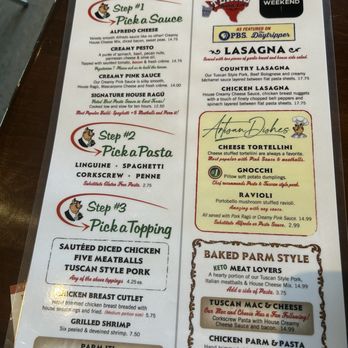 Tuscan Pig Italian Kitchen - Menu - Italian Near Me - Longview, Texas