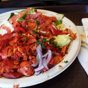Gaters Restaurant - Chicken and rice plate - Middle Eastern Near Me - Fremont, California