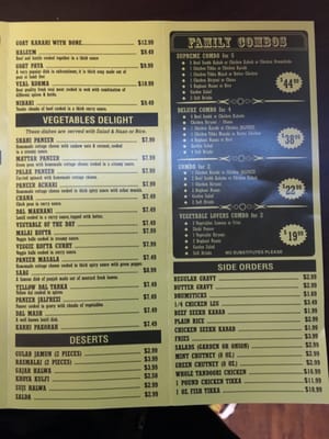 Menu photo 3 Shahi Tandoor Brampton, ON