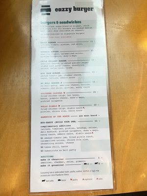 Menu photo 1 Eazzy Burger Richmond, VA