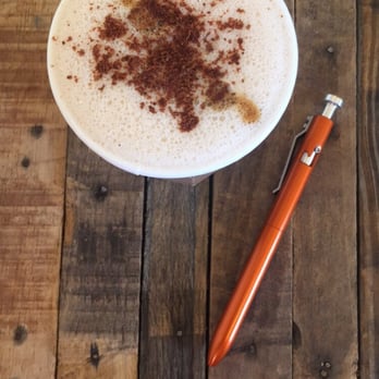 ZOLA Coffee & Tea - Almond Butter Clove Latte Karas Kustom Orange Bolt - Coffee & Tea Near Me - Wilmington, North Carolina ZOLA Coffee & Tea - Almond Butter Clove Latte Karas Kustom Orange Bolt - Coffee & Tea Near Me - Wilmington, North Carolina