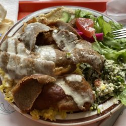 Restaurant Baladi - Shawarma plate