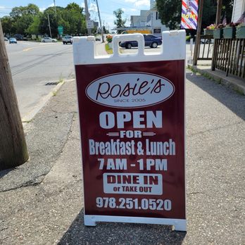 Rosie's Diner - Just look for the sign. - Diners Near Me - North Chelmsford, Massachusetts Rosie's Diner - Just look for the sign. - Diners Near Me - North Chelmsford, Massachusetts