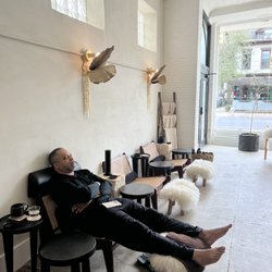 Skin. by HC - Dad took a nap after foot massage