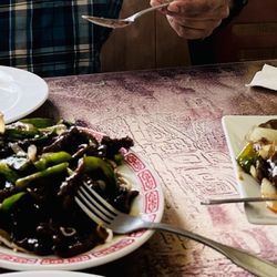 Peking Express - Mongolian beef and Beef with peppers
