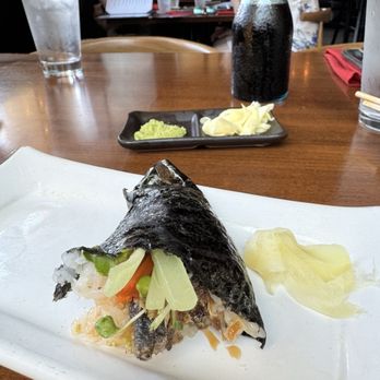 Harney Oceanside - Salmon Skin Handroll - Sushi Bars Near Me - Oceanside, California