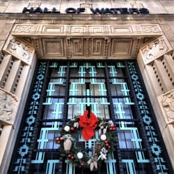 Hall of Waters - Close up of door details