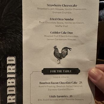 Yardbird - Dessert Menu 2024 - Southern Near Me - Las Vegas, Nevada Yardbird - Dessert Menu 2024 - Southern Near Me - Las Vegas, Nevada