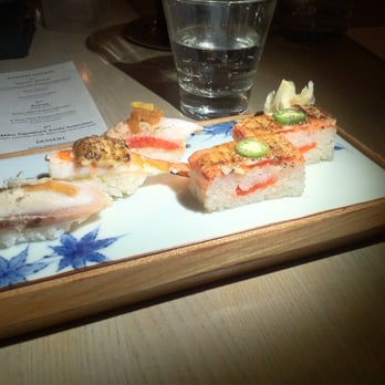 Miku - Set menu sushi dish - Japanese Near Me - Vancouver, British Columbia