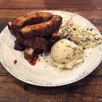 Mash'D - Bootleg Ribs with mash and coleslaw - New American Near Me - San Antonio, Texas Mash'D - Bootleg Ribs with mash and coleslaw - New American Near Me - San Antonio, Texas
