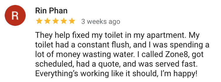 Slide of Zone 8 Plumbing And Sewer