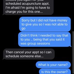 Hudson Valley Community Acupuncture - An inconsiderate asshole