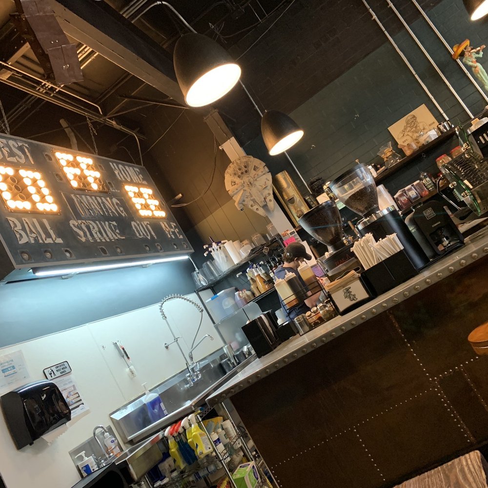 Salvation Coffee - a counter with a menu on it - Coffee & Tea Near Me - Burlington, North Carolina Salvation Coffee - a counter with a menu on it - Coffee & Tea Near Me - Burlington, North Carolina