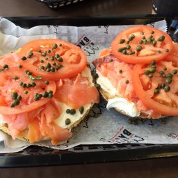 Bagel and lox