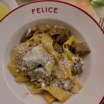 Felice Montague - Pappardelle con Salsiccia - Wine Bars Near Me - Brooklyn, New York