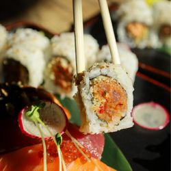 Budi's Sushi Two Go - Lunch Sushi Combo @tiffhuangry
