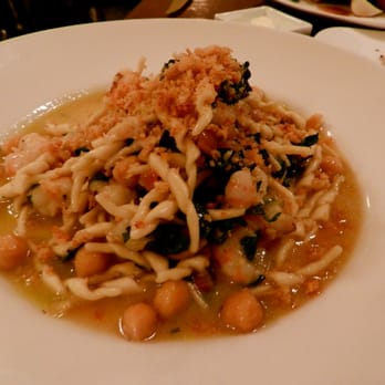 La Posta - Dinner pasta special: handmade noodles with chick peas and rock shrimp - Italian Near Me - Santa Cruz, California La Posta - Dinner pasta special: handmade noodles with chick peas and rock shrimp - Italian Near Me - Santa Cruz, California