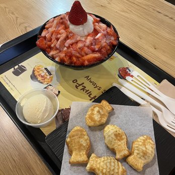 Sulbing - Strawberry - Desserts Near Me - Santa Clara, California Sulbing - Strawberry - Desserts Near Me - Santa Clara, California