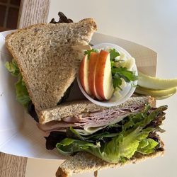 Market Roost Catering, Restaurant & Bakery - Ham sandwich on multigrain bread