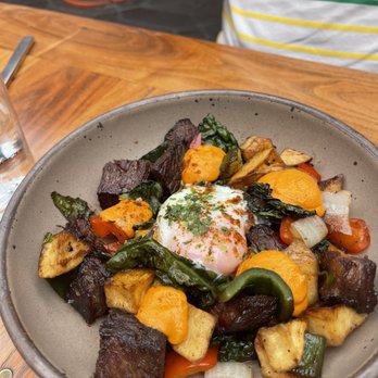 Redbird - SHORT RIB HASH - New American Near Me - Los Angeles, California Redbird - SHORT RIB HASH - New American Near Me - Los Angeles, California