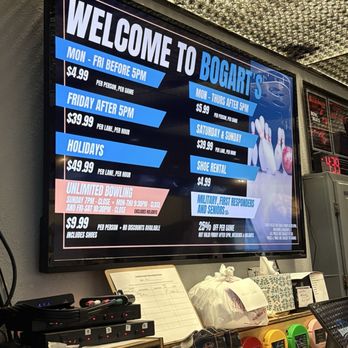 Bogart's Entertainment Center - Pricing for bowling - Bowling Near Me - Apple Valley, Minnesota