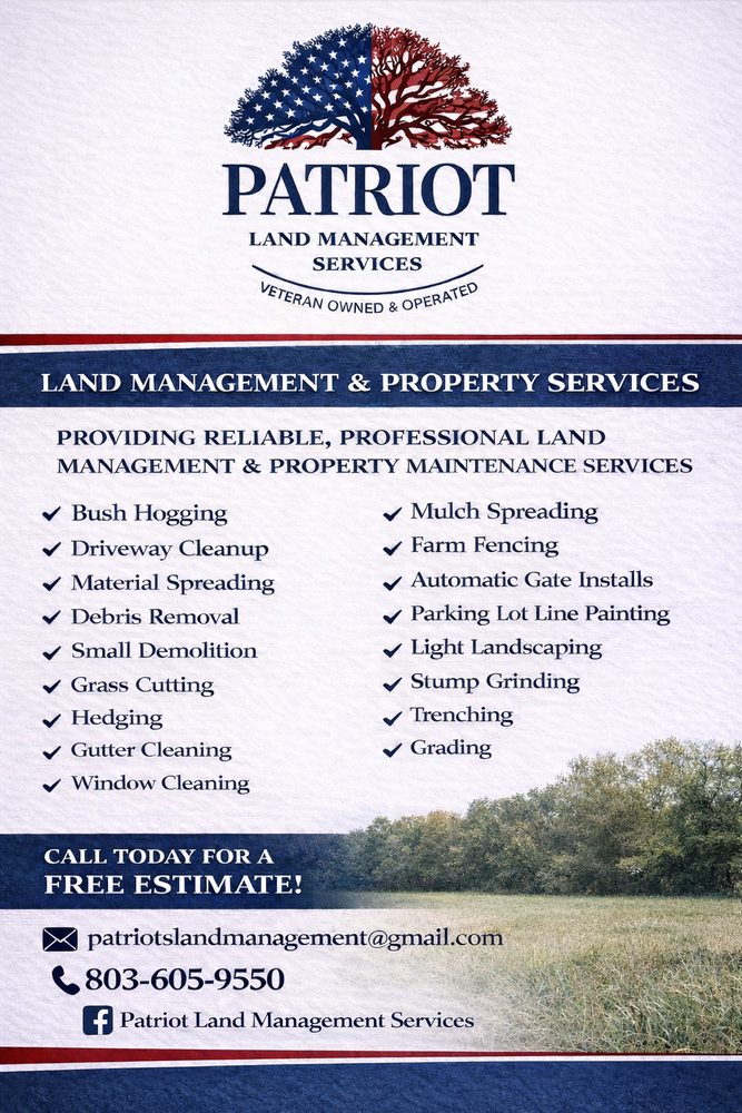 Patriot Land Management Services - veterans service organization in Pelion, SC