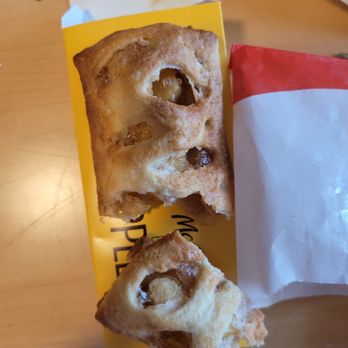 McDonald's - Glue-like center of over cooked apple pie - Fast Food Near Me - Buzzards Bay, Massachusetts McDonald's - Glue-like center of over cooked apple pie - Fast Food Near Me - Buzzards Bay, Massachusetts