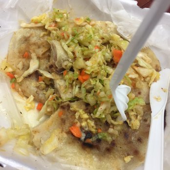 The Mix BBQ and Salvadoreno - Pupusas revueltas, delicious! Perfect size for lunch. - Salvadoran Near Me - Montebello, California The Mix BBQ and Salvadoreno - Pupusas revueltas, delicious! Perfect size for lunch. - Salvadoran Near Me - Montebello, California