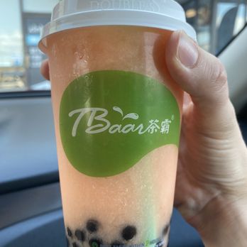 TBaar - Mango and Strawberry Smoothie - Bubble Tea Near Me - North Bethesda, Maryland