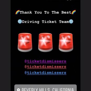 Ticket Dismissers - Our client Josh had 6 tickets! We got 5 dismissed and 1 traffic school! - Legal Services Near Me - Glendale, California