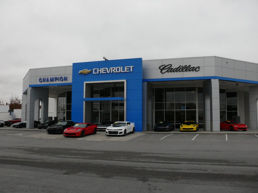 CHAMPION CHEVROLET CADILLAC 3606 Bristol Hwy, Johnson City, TN Yelp