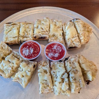 Texapolitan Pizza - Off menu garlic bread and their house made red sauce- sheer perfection - ask them for it!!!! - Pizza Near Me - Plano, Texas Texapolitan Pizza - Off menu garlic bread and their house made red sauce- sheer perfection - ask them for it!!!! - Pizza Near Me - Plano, Texas
