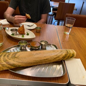 Aahaar an Indian Eatery - Spinach dosa - Indian Near Me - Snoqualmie, Washington