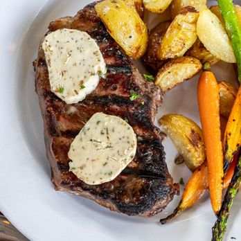 The Hideout - 12oz Ny Strip Steak ($38) - Cocktail Bars Near Me - Aptos, California