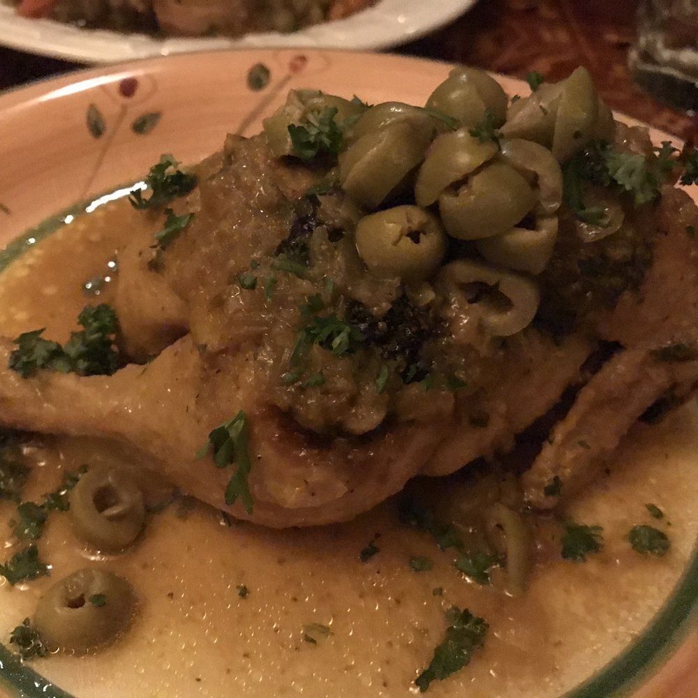 Marrakesh Restaurant - Tangine of chicken lemon and olive - Moroccan Near Me - Portland, Oregon