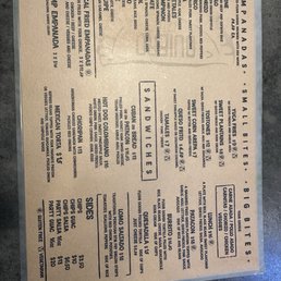 Menu Menu