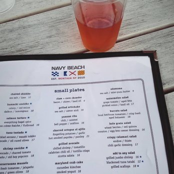 Navy Beach - Seafood Near Me - Montauk, New York