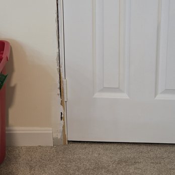 Three Rivers Builders - How they left our doors with no paint no repairs no molding - Damage Restoration Near Me - Severna Park, Maryland