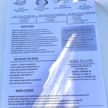 Catch Oyster Bar - Menu - Seafood Near Me - Patchogue, New York