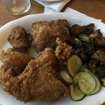 Tupelo Honey - Honey Dust Fried Chicken with Brussels - Southern Near Me - Franklin, Tennessee Tupelo Honey - Honey Dust Fried Chicken with Brussels - Southern Near Me - Franklin, Tennessee