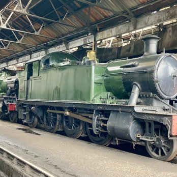Didcot Railway Centre - GWR 2-6-2T number 5572 in the engine shed - Museums Near Me - Didcot, OXF