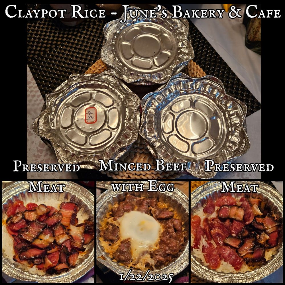 June's Bakery and Cafe - They need more rice in the Claypot Rice dishes. - Bakeries Near Me - Brooklyn, New York
