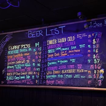 Red Dwarf - Menu April 13 2023 - Beer Bar Near Me - Las Vegas, Nevada