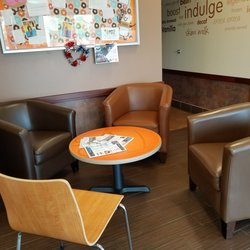 Seating inside
