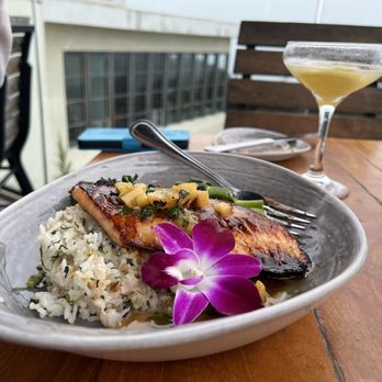 Duke's La Jolla - Some type of salmon - New American Near Me - La Jolla, California
