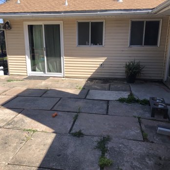 Westcoast Hardscape - Old concrete pavers they removed - Masonry/Concrete Near Me